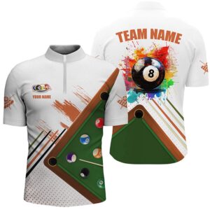Grunge Billiard Shirts Funny Custom Colorful 8…