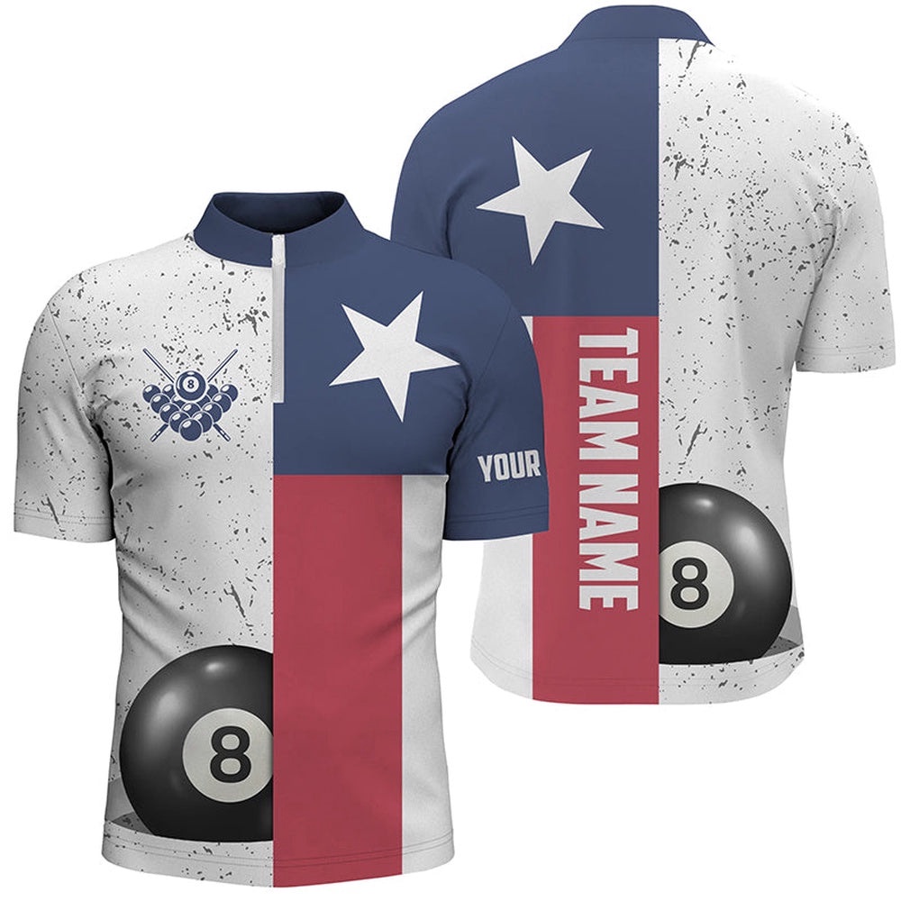 Grunge Texas Flag Billiard Jersey Shirts Custom Patriotic Billiards Apparel Clothing, Personalized Billiard Team Jersey Shirt Grunge Texas Flag Billiard Jersey Shirts Custom Patriotic Billiards Apparel Clothing, Personalized Billiard Team Jersey Shirt