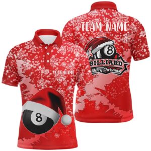 Merry Christmas 8 Ball Pool Billiards Polo…