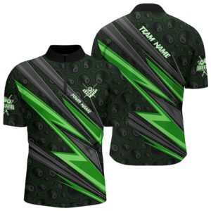 Name Green Billiard Jerseys Custom 8 Ball…