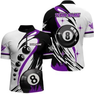 Purple Jerseys Billiard 8 Ball Pool Jersey…