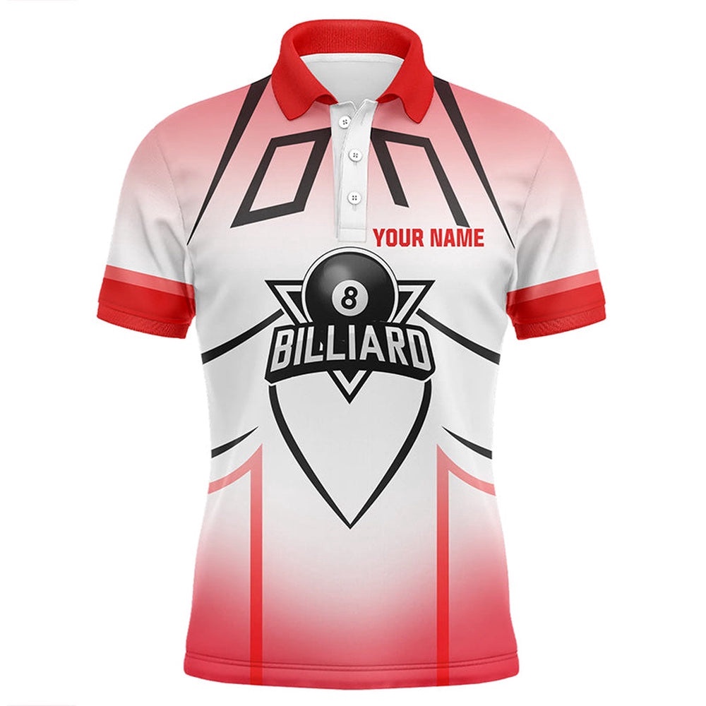 Red 8 Ball Billiard Heart 3D Polo Shirts, Custom Billiards Valentine Gifts, Personalized Billiard Polo Shirt Red 8 Ball Billiard Heart 3D Polo Shirts, Custom Billiards Valentine Gifts, Personalized Billiard Polo Shirt