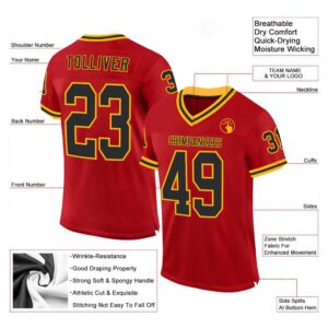 Red Black Gold Mesh Authentic Throwback Football Jersey Personalized Football Jersey Football Team Jersey Football Outfits 2 whx7yp.jpg