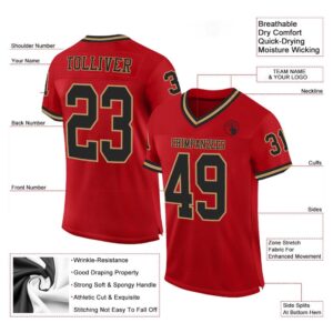 Red Black Old Gold Mesh Authentic Throwback Football Jersey Personalized Football Jersey Football Team Jersey Football Outfits 2 pbvkea.jpg