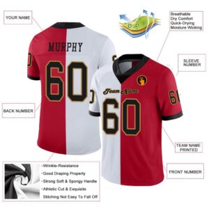 Red Black White Mesh Split Fashion Football Jersey Personalized Football Jersey Football Team Jersey Football Outfits 3 tvf8zp.jpg
