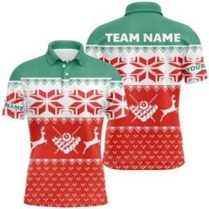 Red Christmas Shirts Custom Full Printing Funny…