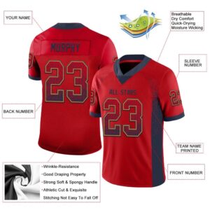 Red Navy Old Gold Mesh Drift Fashion Football Jersey Personalized Football Jersey Football Team Jersey Football Outfits 3 s8o5tu.jpg