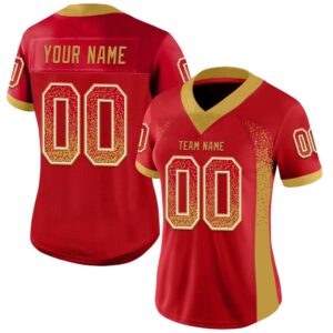 Red Old Gold White Mesh Drift Fashion Football Jersey Personalized Football Jersey Football Team Jersey Football Outfits 2 nhfpdc.jpg