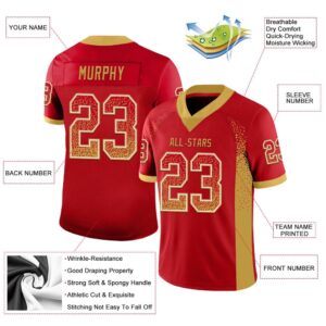 Red Old Gold White Mesh Drift Fashion Football Jersey Personalized Football Jersey Football Team Jersey Football Outfits 3 mxau4o.jpg
