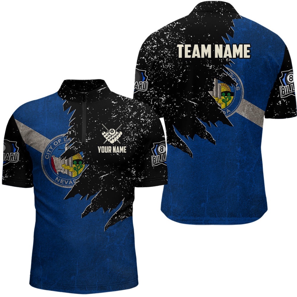 Retro Las Vegas Flag Billiard Pool Shirts Custom Patriotic Billiard Jersey Uniform, Personalized Billiard Team Jersey Shirt Retro Las Vegas Flag Billiard Pool Shirts Custom Patriotic Billiard Jersey Uniform, Personalized Billiard Team Jersey Shirt