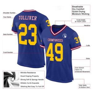 Royal Gold Maroon Mesh Authentic Throwback Football Jersey Personalized Football Jersey Football Team Jersey Football Outfits 2 rfl3au.jpg