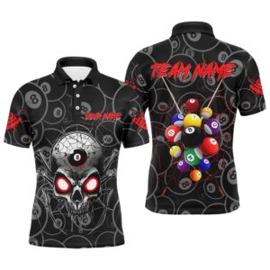 Skull Spider Billiard Balls Polo & Polo…