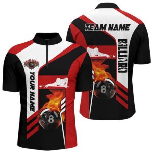 Snooker 8 Ball In Flames Name Billiard…