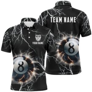 Thunder Lighting 8 Ball Billiard 3D Polo…