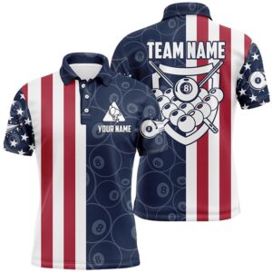 US Flag 8 Ball Pattern Billiard 3D…