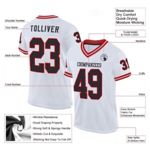 White Black Red Gray Mesh Authentic Throwback Football Jersey Personalized Football Jersey Football Team Jersey Football Outfits 2 xiewa2.jpg