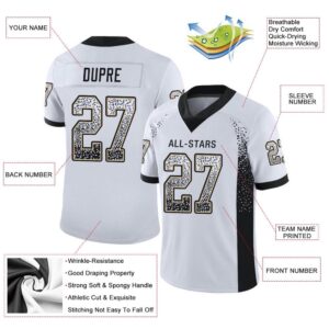 White Black Vegas Gold Mesh Drift Fashion Football Jersey Personalized Football Jersey Football Team Jersey Football Outfits 3 xkpb6g.jpg