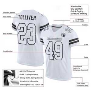 White White Black Mesh Authentic Football Jersey Personalized Football Jersey Football Team Jersey Football Outfits 2 q8ehq7.jpg