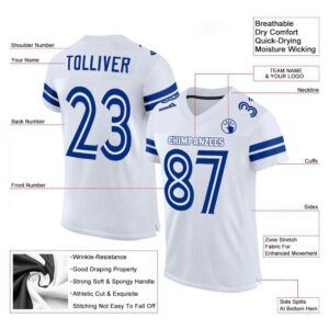 White White Royal Mesh Authentic Football Jersey Personalized Football Jersey Football Team Jersey Football Outfits 2 h7wzds.jpg