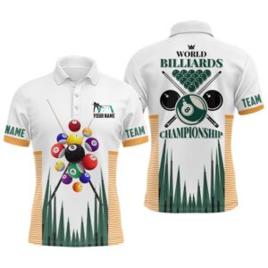 World Billiards Championship 3D Polo Shirts, Best…