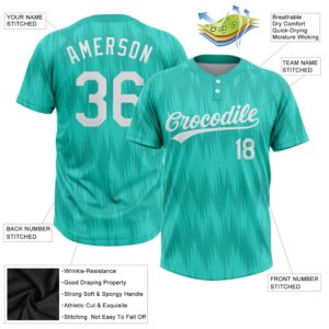 Aqua White 3D Pattern Two Button Unisex Softball Jersey Custom Team Softball Jersey 3 okqtgv.jpg