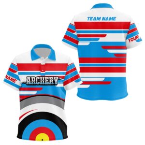 Archery Targets Polo Shirts Custom Unique Archery…