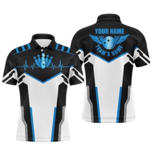Black And White Bowling Shirts For Men…