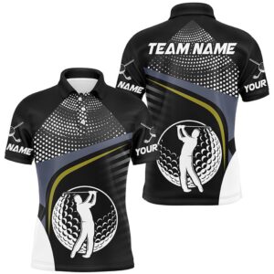 Black And White Golf Ball Custom Men’s…