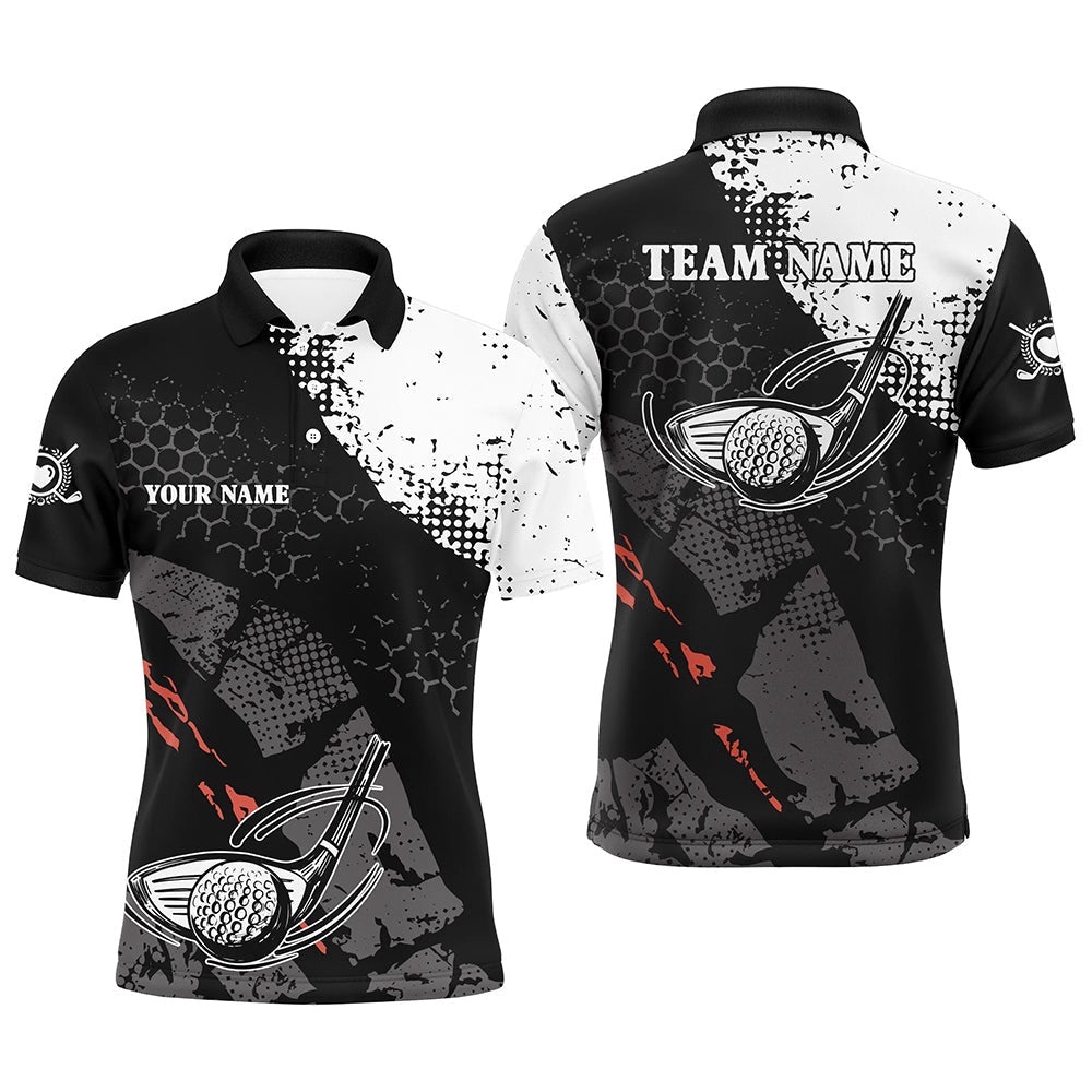 Black And White Men’s Golf Polo Shirts Custom Team Name Vintage Golf Clubs Best Men’s Golf Wears, Golf Polo Shirt, Golf Shirts Black And White Men’s Golf Polo Shirts Custom Team Name Vintage Golf Clubs Best Men’s Golf Wears, Golf Polo Shirt, Golf Shirts
