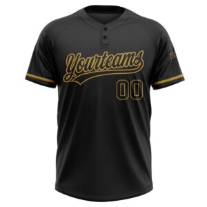 Black Black Old Gold Two Button Unisex Softball Jersey Custom Team Softball Jersey 2 bbar1k.jpg