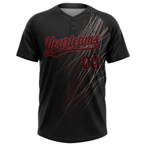 Black Black Red 3D Pattern Two Button Unisex Softball Jersey Custom Team Softball Jersey 2 kg3tto.jpg