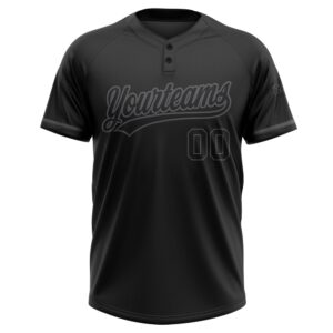 Black Black Steel Gray Two Button Unisex Softball Jersey Custom Team Softball Jersey 2 rox9ki.jpg