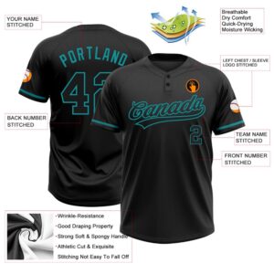 Black Black Teal Two Button Unisex Softball Jersey Custom Team Softball Jersey 3 g0u7x8.jpg