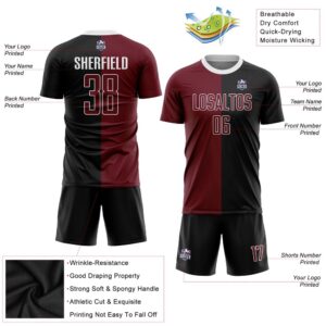 Black Crimson White Sublimation Split Fashion Soccer Uniform Jersey Custom Team Soccer Jersey Shirt 3 m2mrqm.jpg