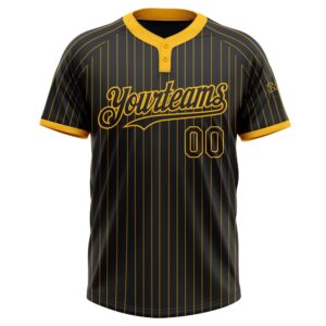 Black Gold Pinstripe Gold Two Button Unisex Softball Jersey Custom Team Softball Jersey 2 hka3rc.jpg
