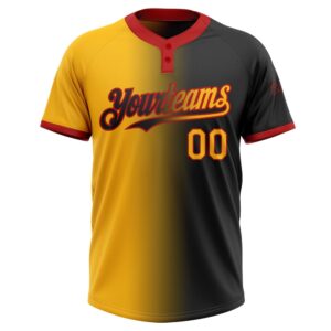Black Gold Red Gradient Fashion Two Button Unisex Softball Jersey Custom Team Softball Jersey 2 eknq5f.jpg