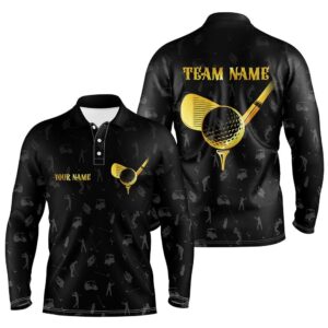 Black Golf Camo Men s Golf Polo Shirts Custom Golf Outfits Men s Yellow Golf Polo Shirt Golf Shirts 2 daiuda.jpg