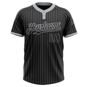Black Gray Pinstripe Gray Two Button Unisex Softball Jersey Custom Team Softball Jersey 2 d0kabg.jpg
