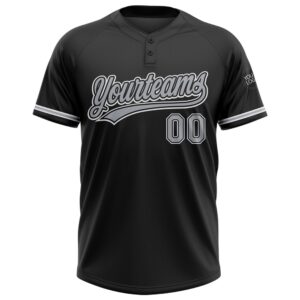 Black Gray White Two Button Unisex Softball Jersey Custom Team Softball Jersey 2 zxxq0i.jpg