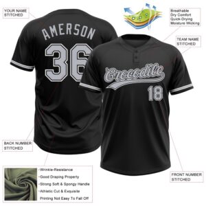 Black Gray White Two Button Unisex Softball Jersey Custom Team Softball Jersey 3 weoric.jpg