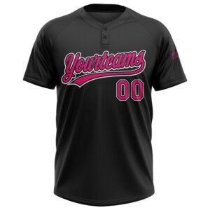 Black Hot Pink White Two Button Unisex Softball Jersey Custom Team Softball Jersey 2 k17ta6.jpg