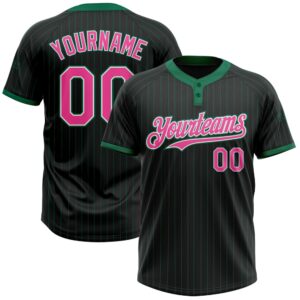 Black Kelly Green Pinstripe Pink White Two…
