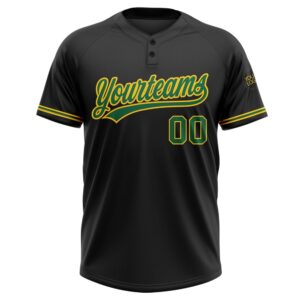 Black Kelly Green Yellow Two Button Unisex Softball Jersey Custom Team Softball Jersey 2 fuii9u.jpg