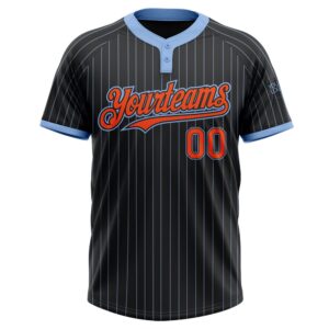Black Light Blue Pinstripe Orange Two Button Unisex Softball Jersey Custom Team Softball Jersey 2 k7smln.jpg