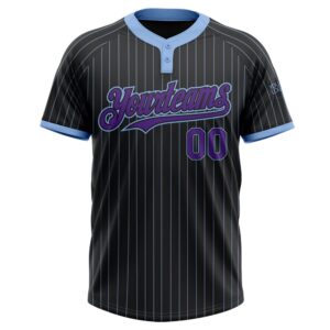 Black Light Blue Pinstripe Purple Two Button Unisex Softball Jersey Custom Team Softball Jersey 2 mh27sj.jpg