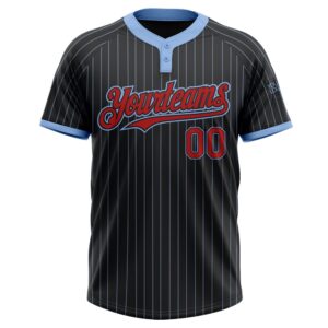 Black Light Blue Pinstripe Red Two Button Unisex Softball Jersey Custom Team Softball Jersey 2 fw67op.jpg