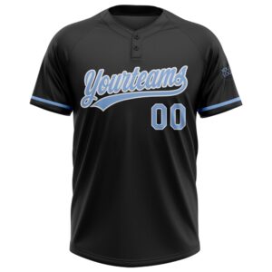 Black Light Blue White Two Button Unisex Softball Jersey Custom Team Softball Jersey 2 z4tszm.jpg