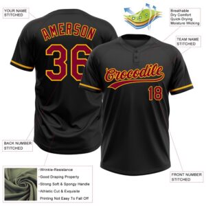 Black Maroon Gold Two Button Unisex Softball Jersey Custom Team Softball Jersey 3 jtmf7h.jpg