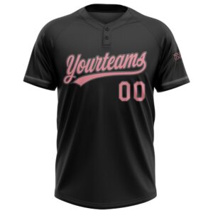Black Medium Pink Steel Gray Two Button Unisex Softball Jersey Custom Team Softball Jersey 2 ufxmlv.jpg