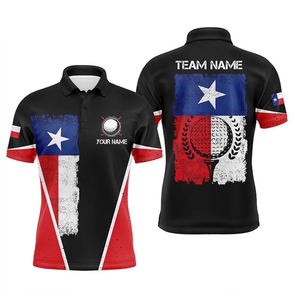 Black Men’s Golf Polo Shirts Vintage Texas Flag Patriot Custom Golf Shirts For Men, Gift For The Golfer, Golf Polo Shirt, Golf Shirts Black Men’s Golf Polo Shirts Vintage Texas Flag Patriot Custom Golf Shirts For Men, Gift For The Golfer, Golf Polo Shirt, Golf Shirts